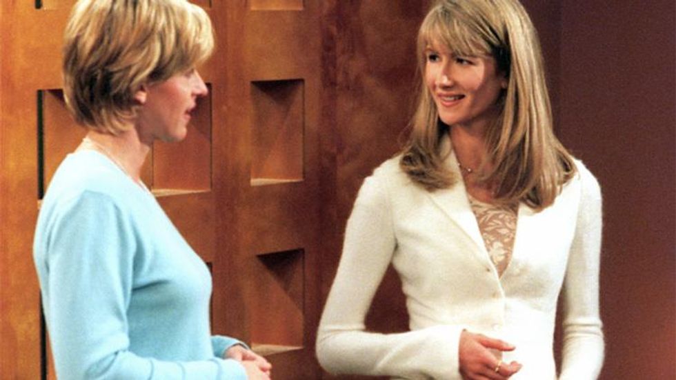 Ellen DeGeneres, Laura Dern