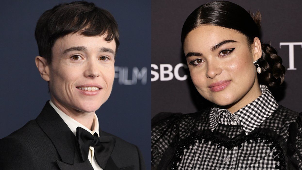 Elliot Page and Devery Jacobs