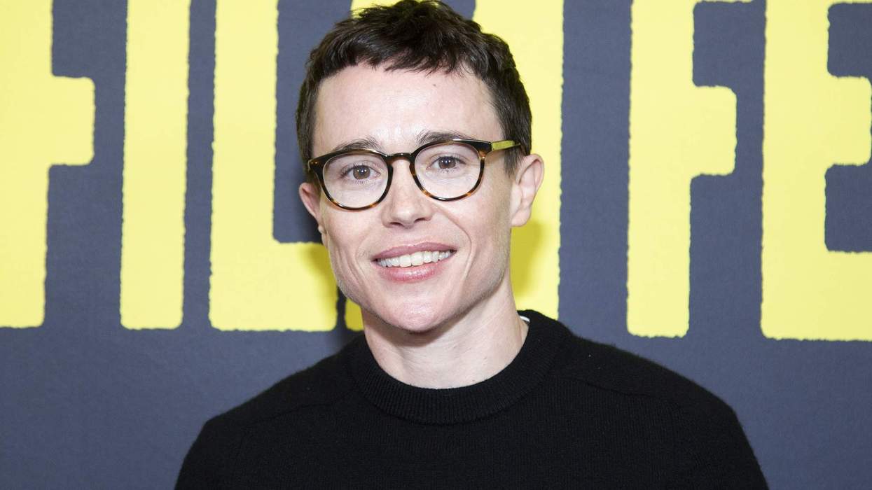 Elliot Page attends "A Deeper Love: The Story Of Miss Peppermint" Premiere.