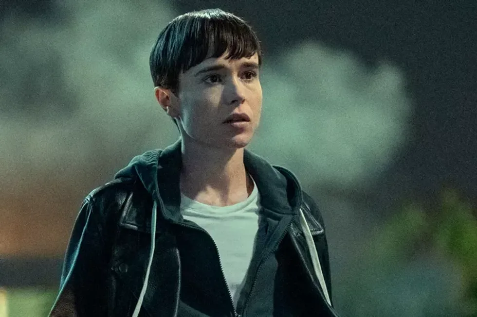 Elliot Page in 'The Umbrella Academy'