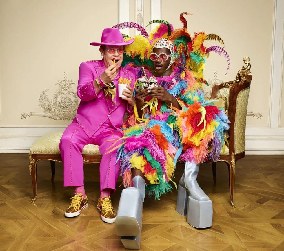 Elton John and Lil Nas X