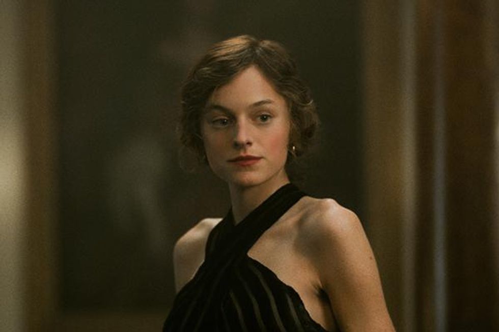 Emma Corrin in Lady Chatterley's Lover