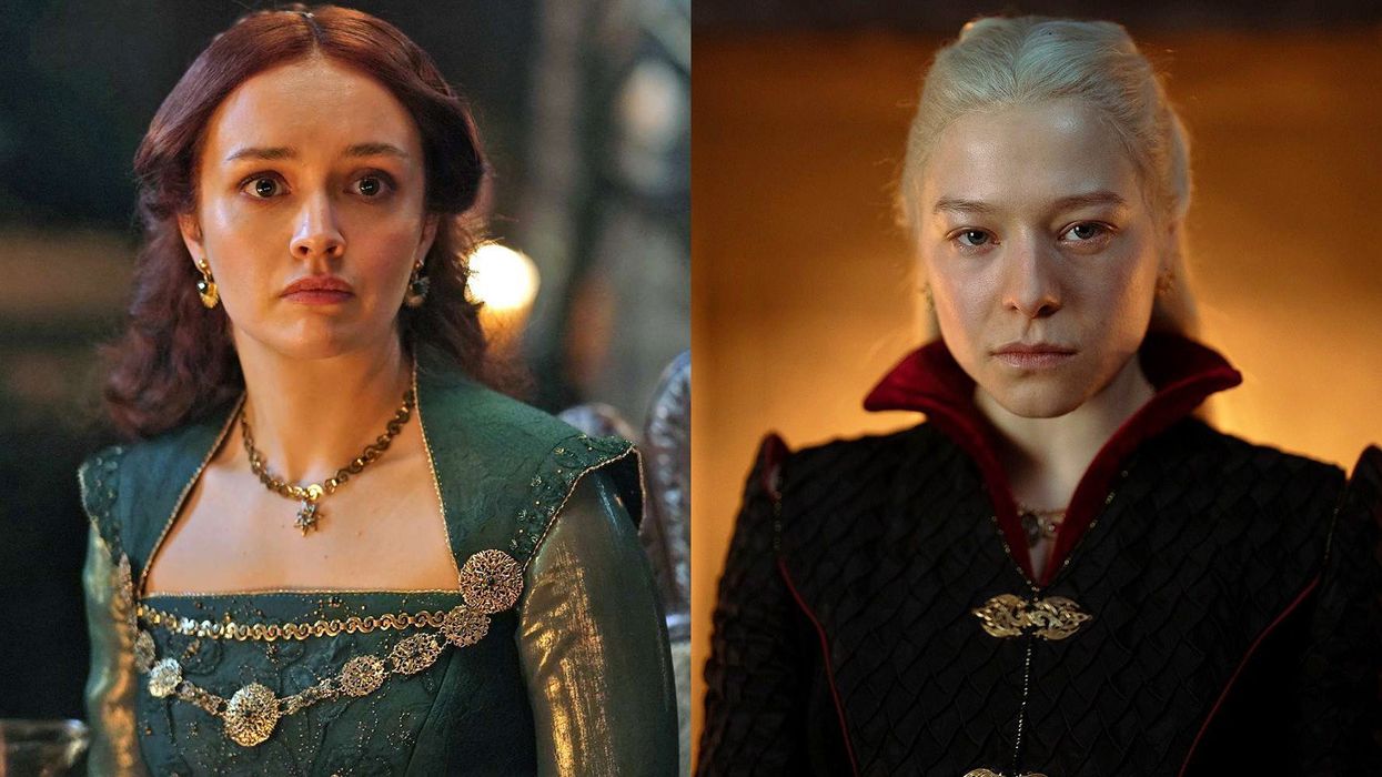 Emma D'Arcy and Olivia Cooke have chemistry on a press tour for House of the Dragon season two