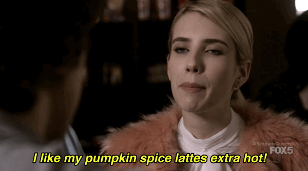 emma-roberts-chanel-scream-queens-pumpkin-spice-latte