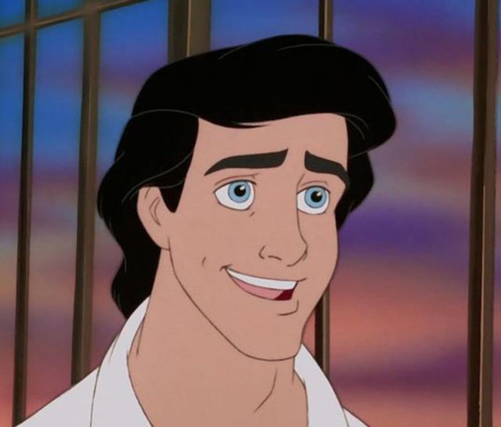 Eric from 'The Little Mermaid.'