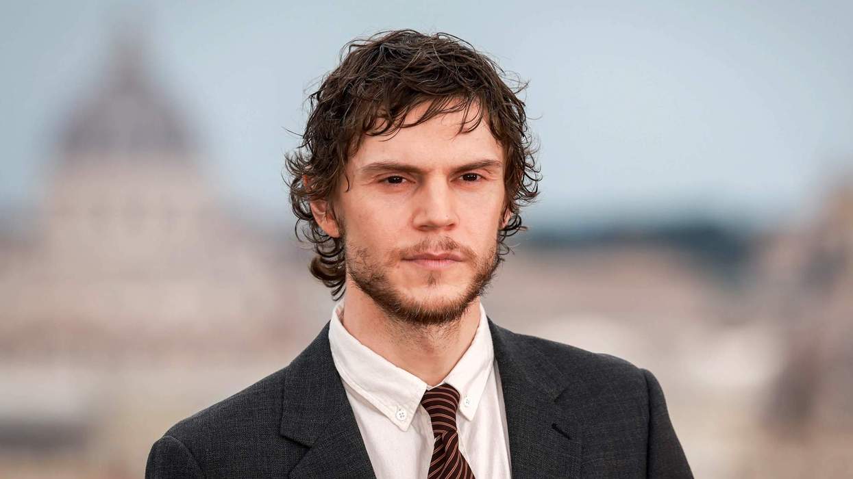 Evan Peters attends "The Beauty" photocall at Hotel De La Ville.