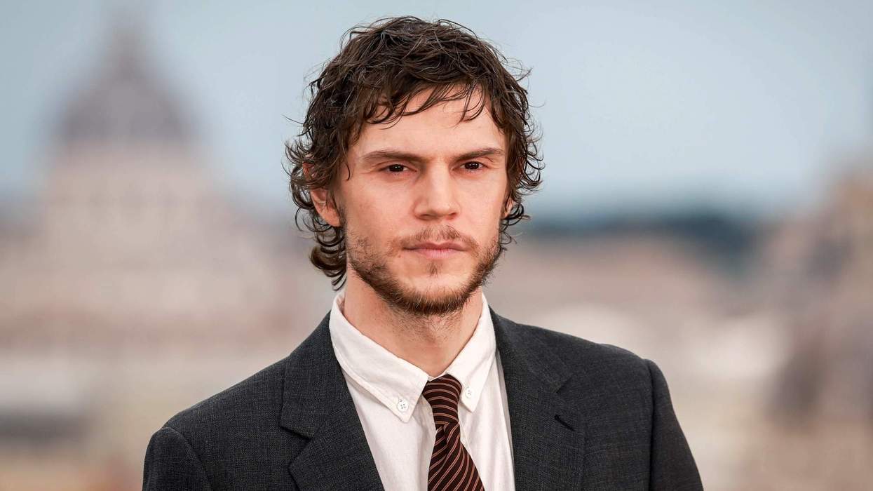 Evan Peters attends "The Beauty" photocall at Hotel De La Ville.