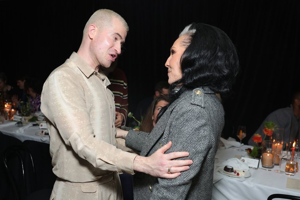 Evan Ross Katz Chaos Dinner 3.0 Celebrating HBO The White Lotus Finale