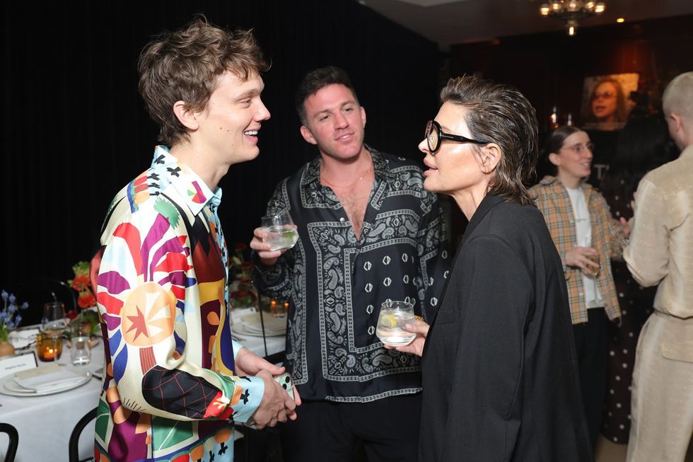 Evan Ross Katz Chaos Dinner 3.0 Celebrating HBO The White Lotus Finale