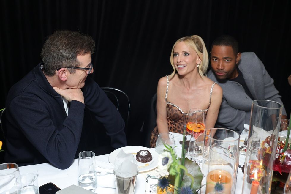 Evan Ross Katz Chaos Dinner 3.0 Celebrating HBO The White Lotus Finale