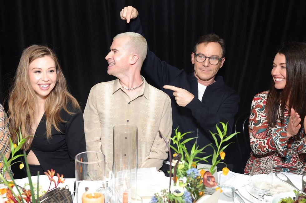 Evan Ross Katz Chaos Dinner 3.0 Celebrating HBO The White Lotus Finale