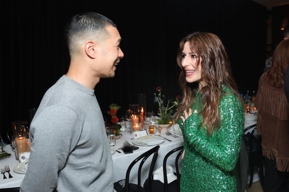 Evan Ross Katz Chaos Dinner 3.0 Celebrating HBO The White Lotus Finale