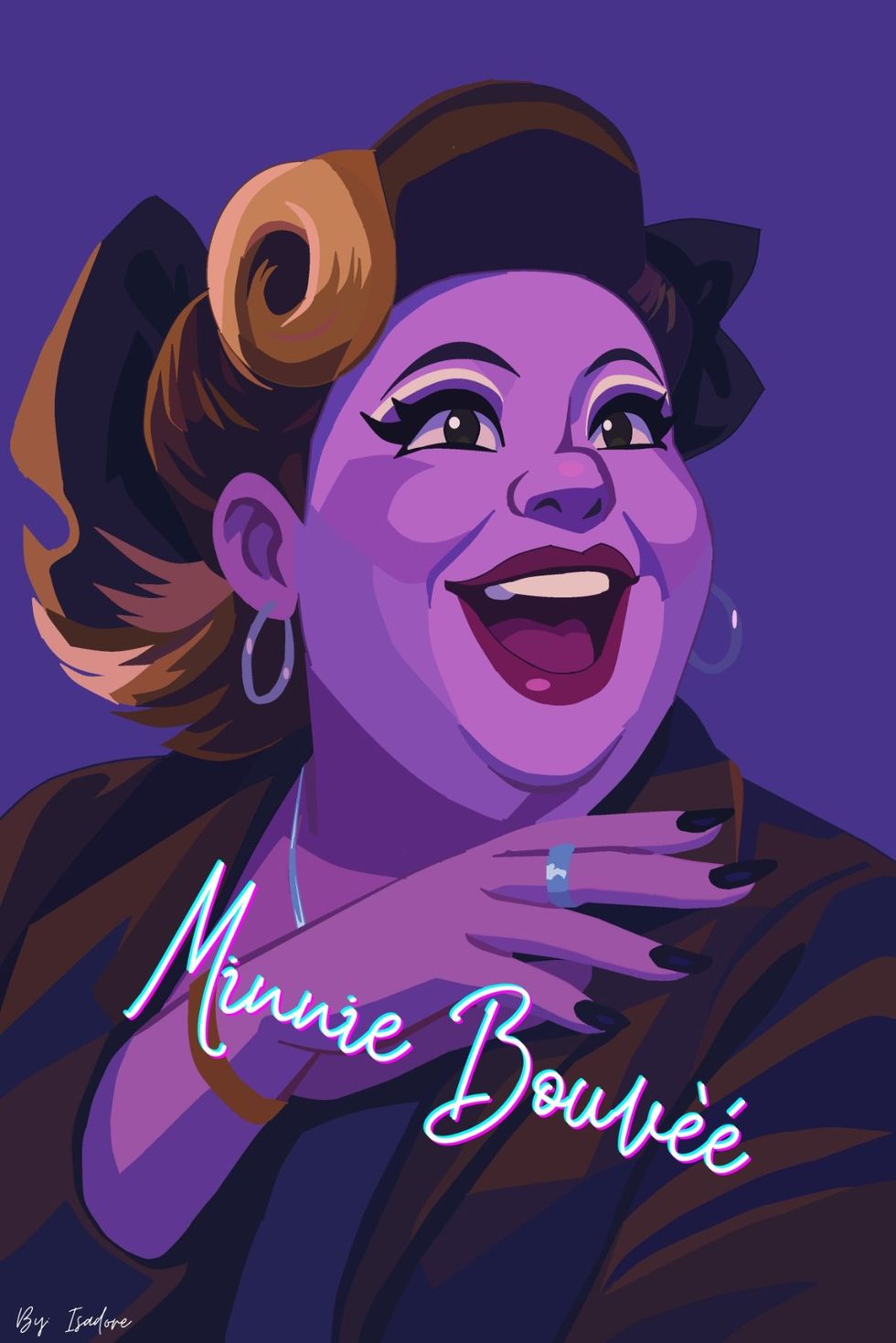 Fan art of Miss\u00a0Bouv\u00e8\u00e9 in Big Easy Queens