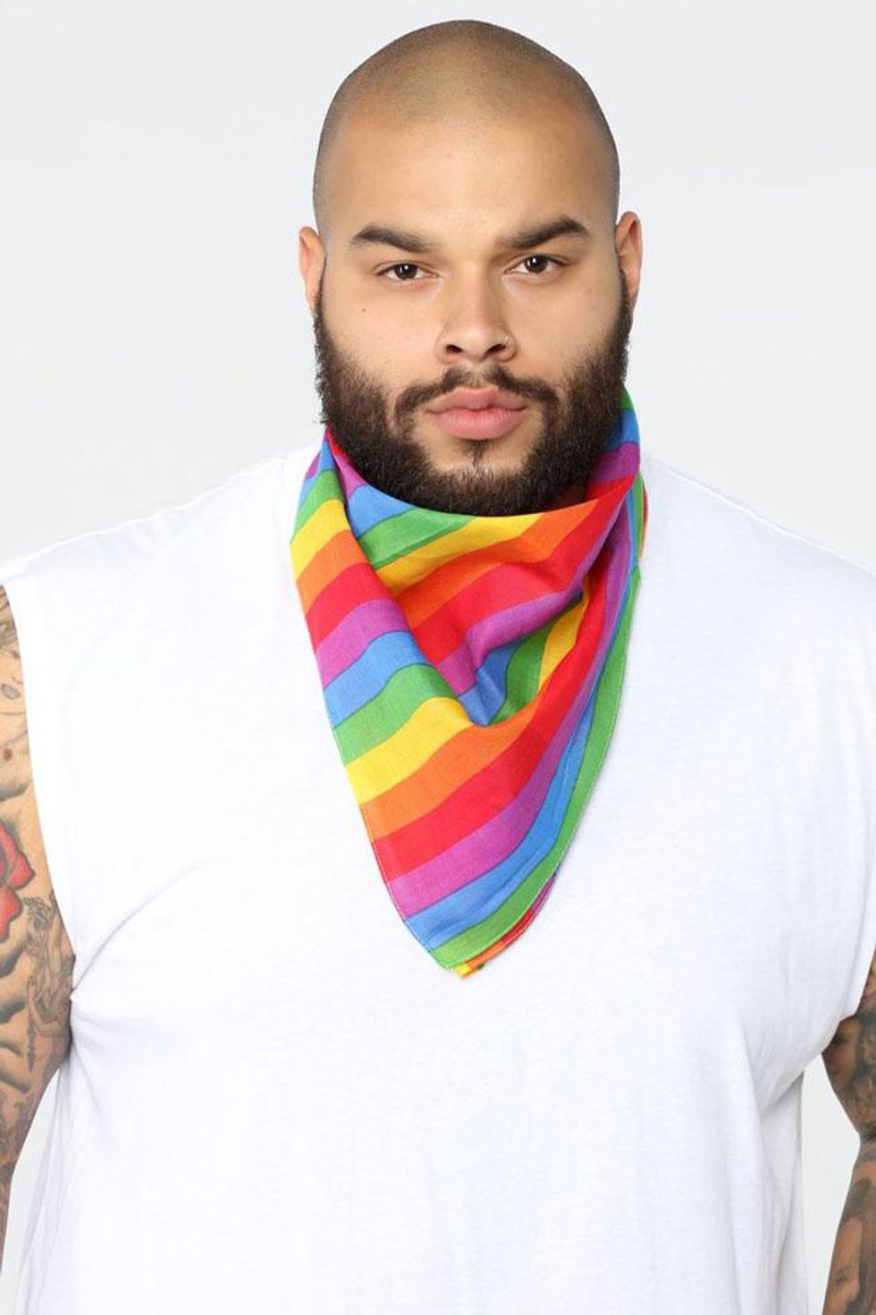 Fashion Nova's Rainbow Bandana