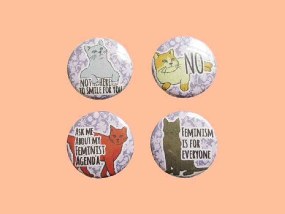 feminist buttons