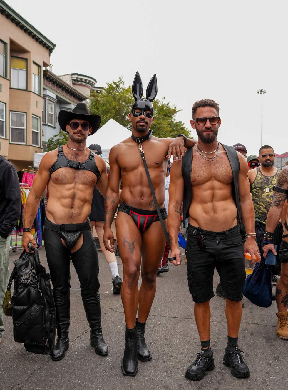 First look exclusive photos Folsom Street Fair 2025 San Francisco from Chantis Parks
