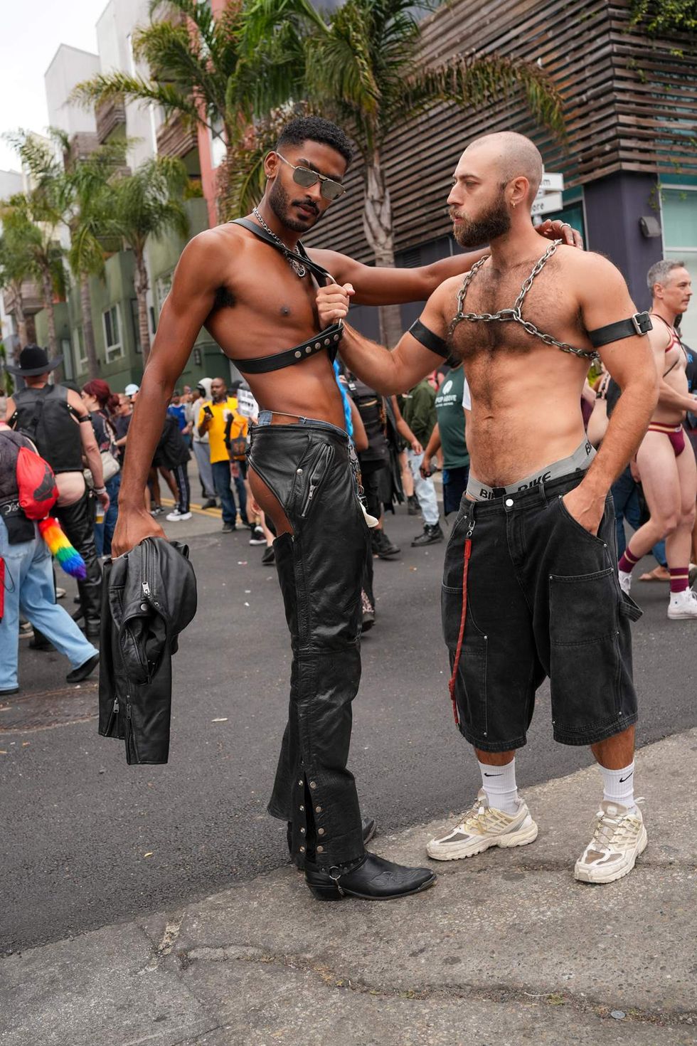First look exclusive photos Folsom Street Fair 2025 San Francisco from Chantis Parks