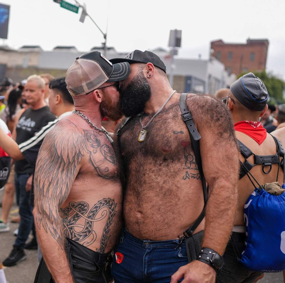 First look exclusive photos Folsom Street Fair 2025 San Francisco from Chantis Parks