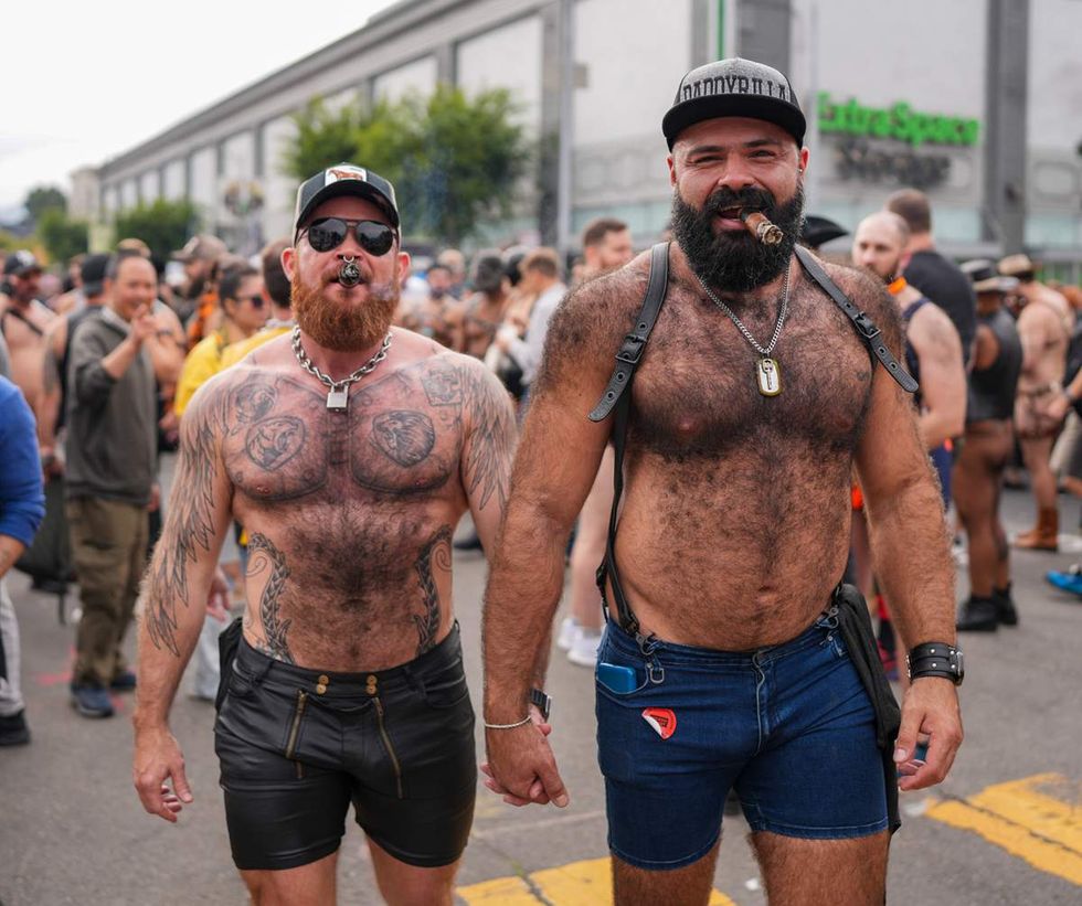 First look exclusive photos Folsom Street Fair 2025 San Francisco from Chantis Parks