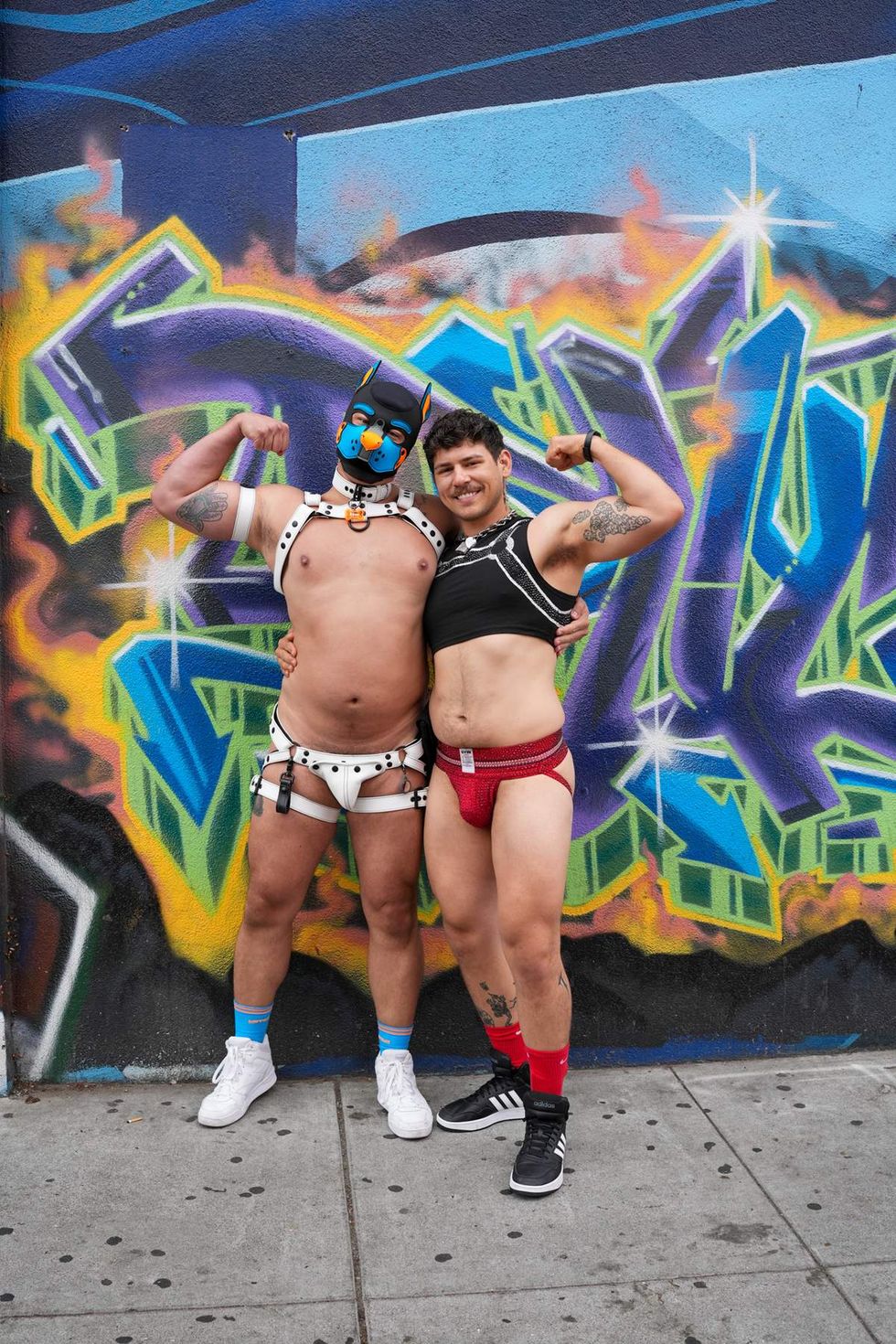 First look exclusive photos Folsom Street Fair 2025 San Francisco from Chantis Parks