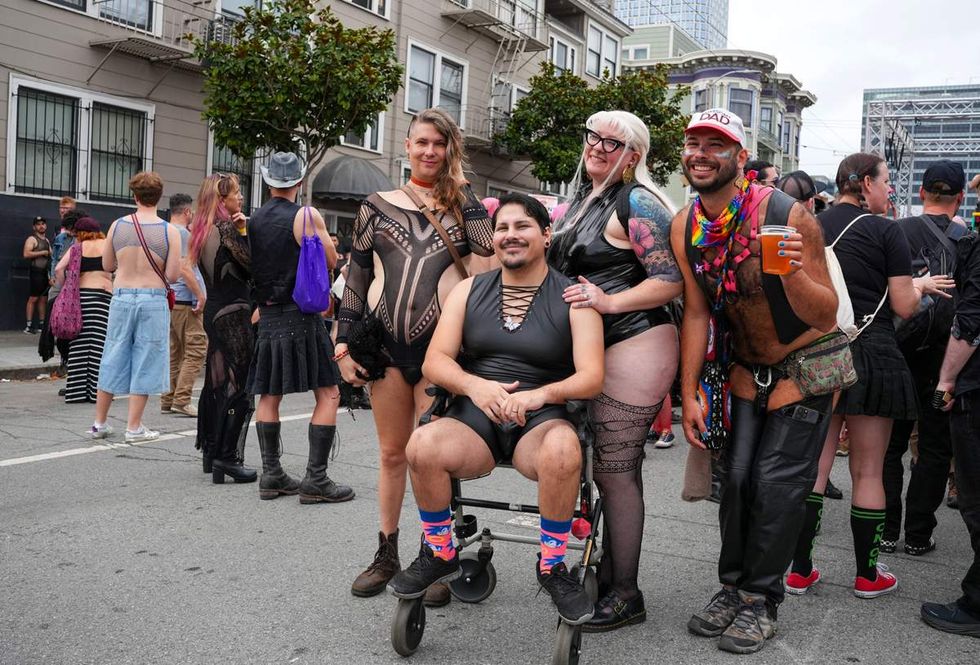 First look exclusive photos Folsom Street Fair 2025 San Francisco from Chantis Parks