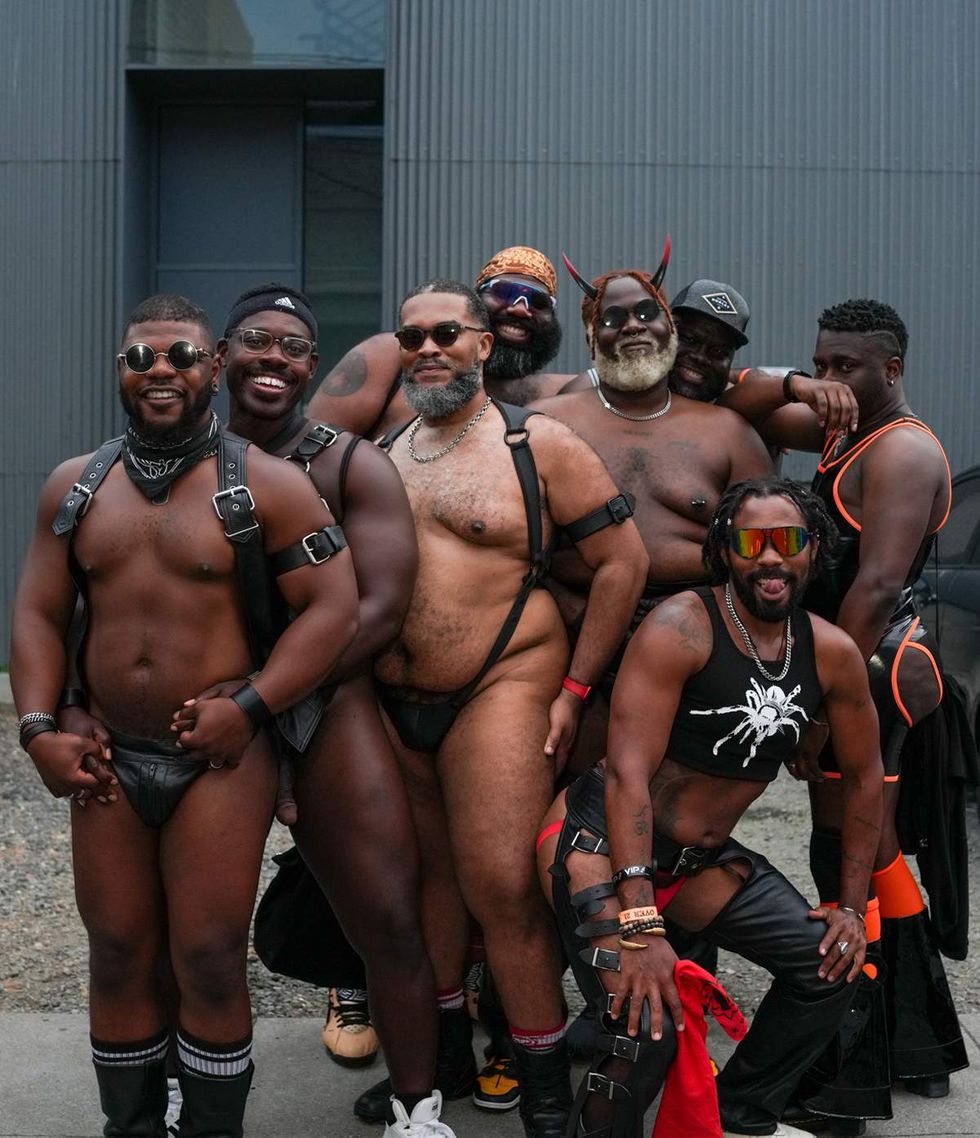 First look exclusive photos Folsom Street Fair 2025 San Francisco from Chantis Parks