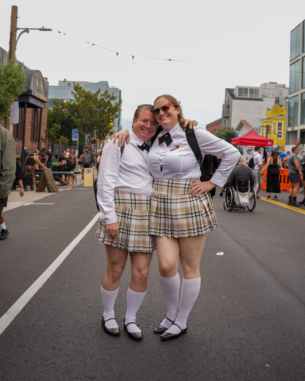 First look exclusive photos Folsom Street Fair 2025 San Francisco from Chantis Parks