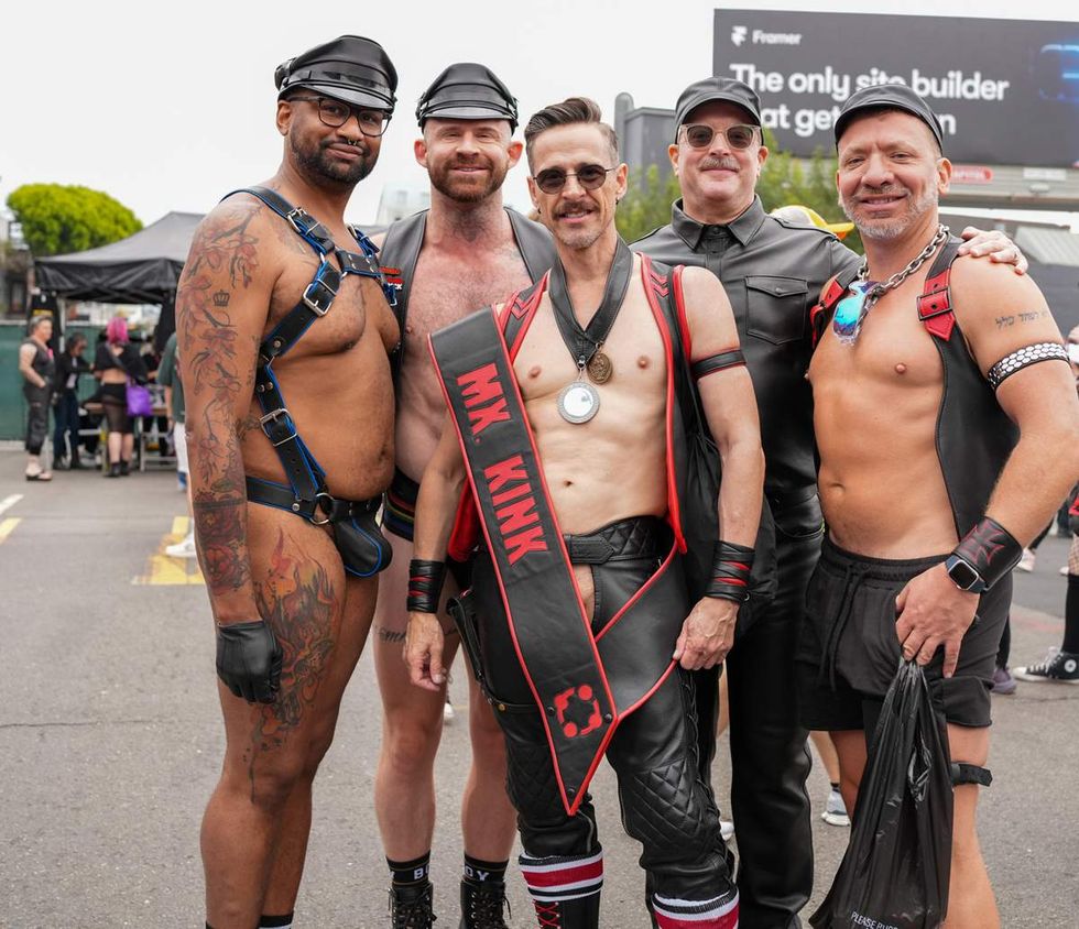 First look exclusive photos Folsom Street Fair 2025 San Francisco from Chantis Parks