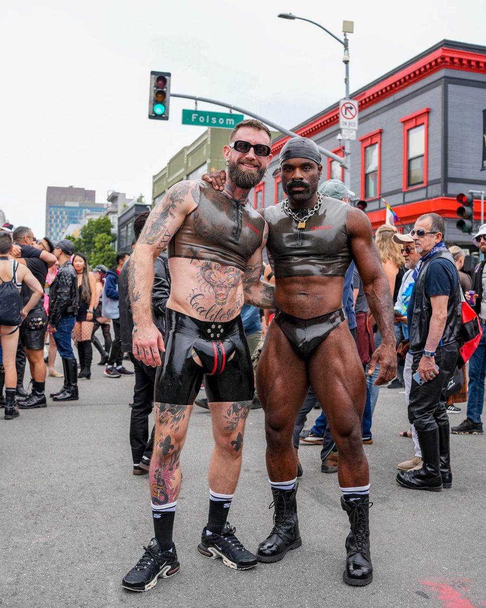 First look exclusive photos Folsom Street Fair 2025 San Francisco from Chantis Parks