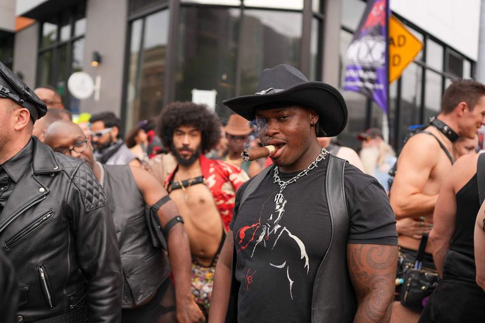 First look exclusive photos Folsom Street Fair 2025 San Francisco from Chantis Parks