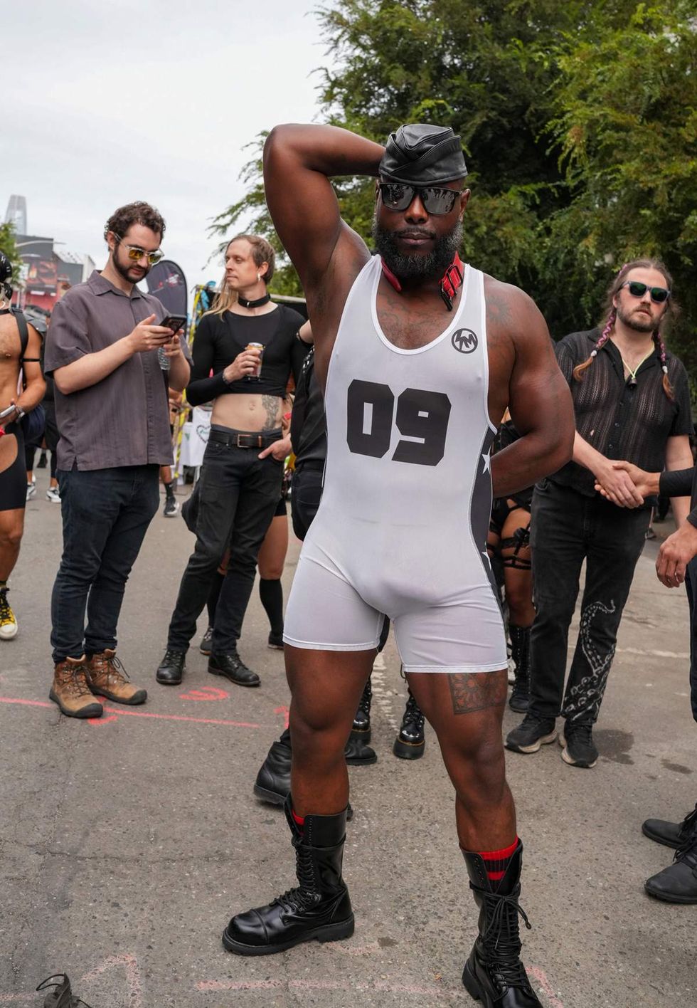 First look exclusive photos Folsom Street Fair 2025 San Francisco from Chantis Parks