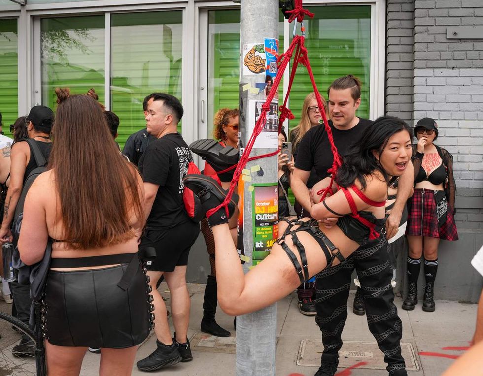 First look exclusive photos Folsom Street Fair 2025 San Francisco from Chantis Parks