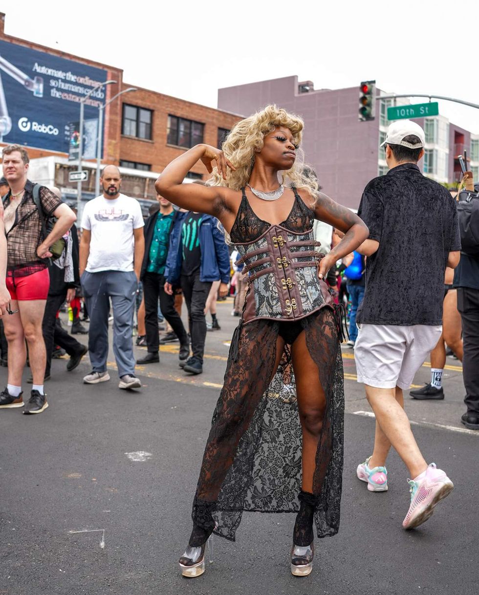 First look exclusive photos Folsom Street Fair 2025 San Francisco from Chantis Parks