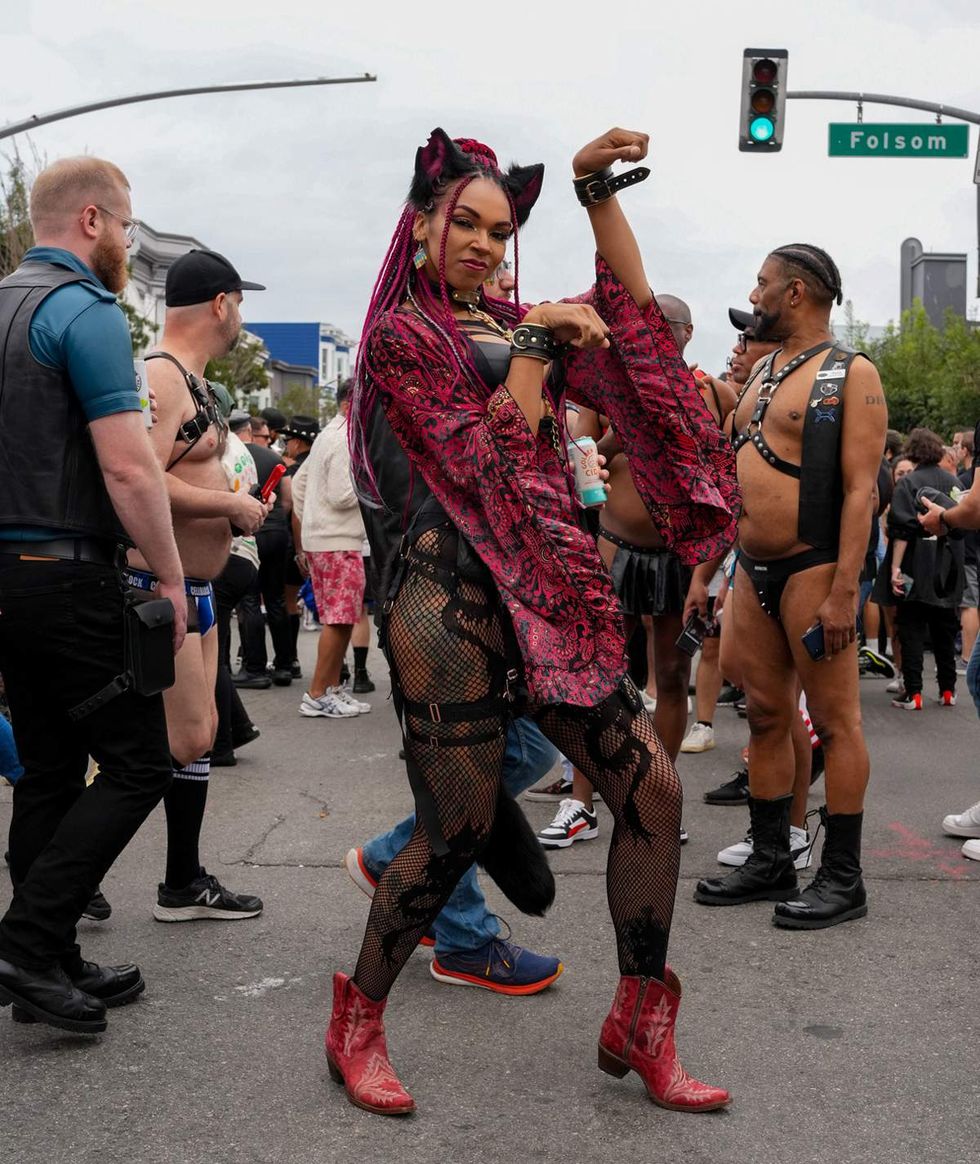 First look exclusive photos Folsom Street Fair 2025 San Francisco from Chantis Parks