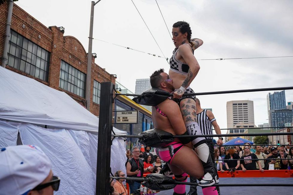 First look exclusive photos Folsom Street Fair 2025 San Francisco from Chantis Parks