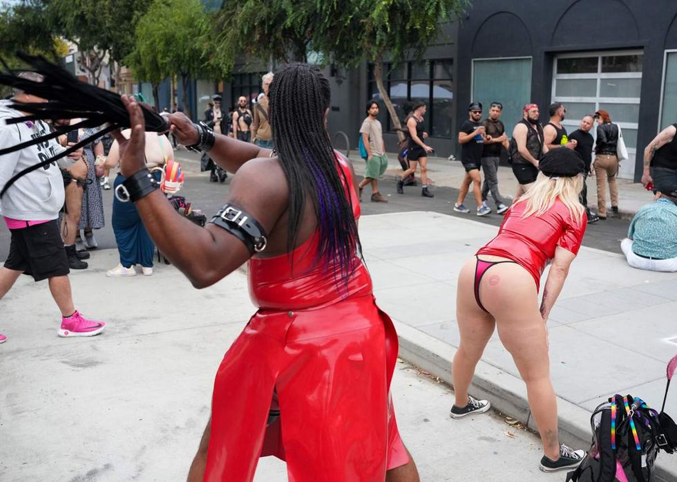 First look exclusive photos Folsom Street Fair 2025 San Francisco from Chantis Parks