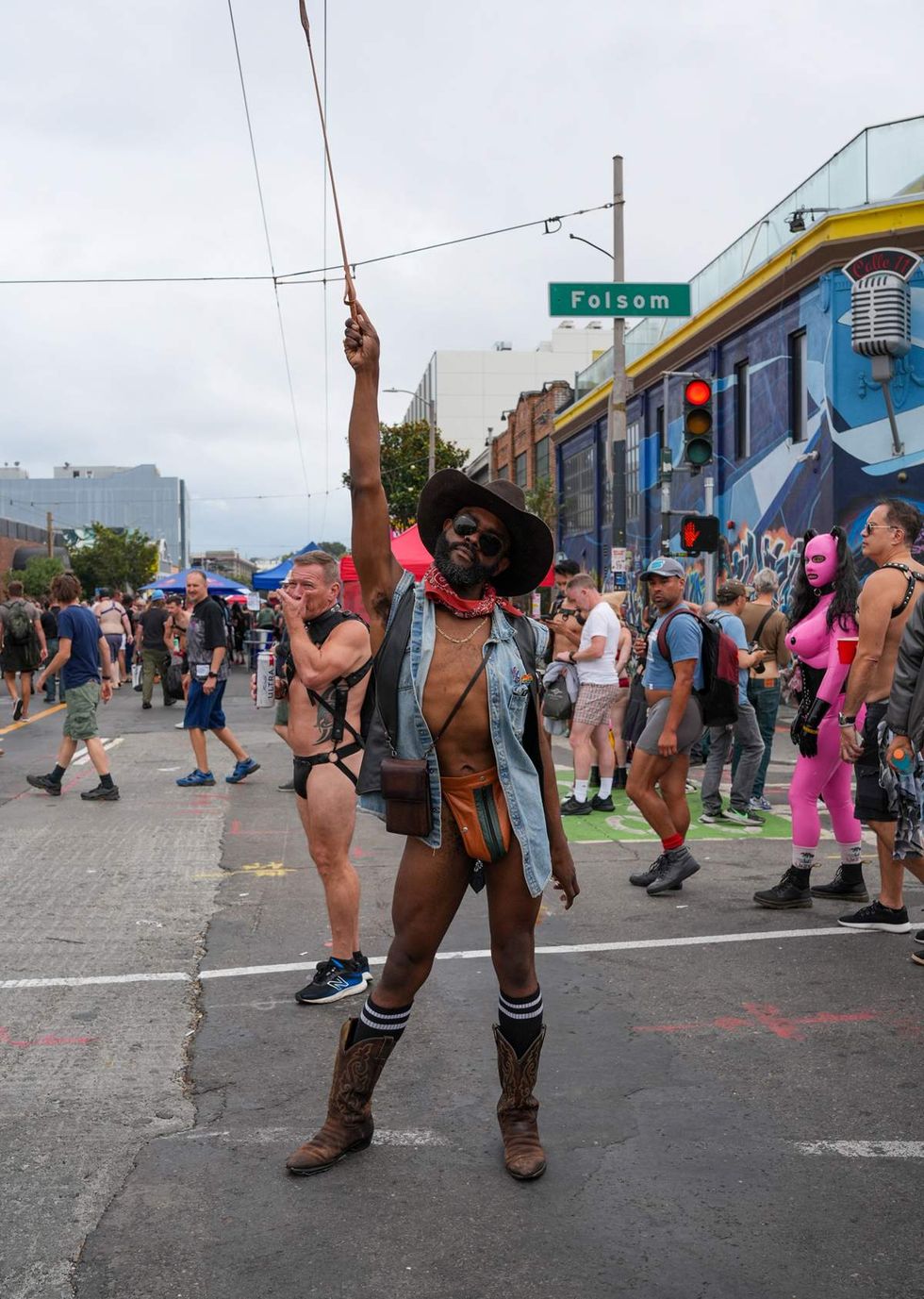 First look exclusive photos Folsom Street Fair 2025 San Francisco from Chantis Parks