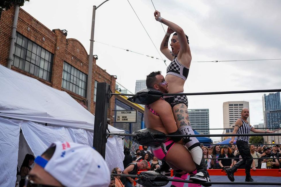 First look exclusive photos Folsom Street Fair 2025 San Francisco from Chantis Parks