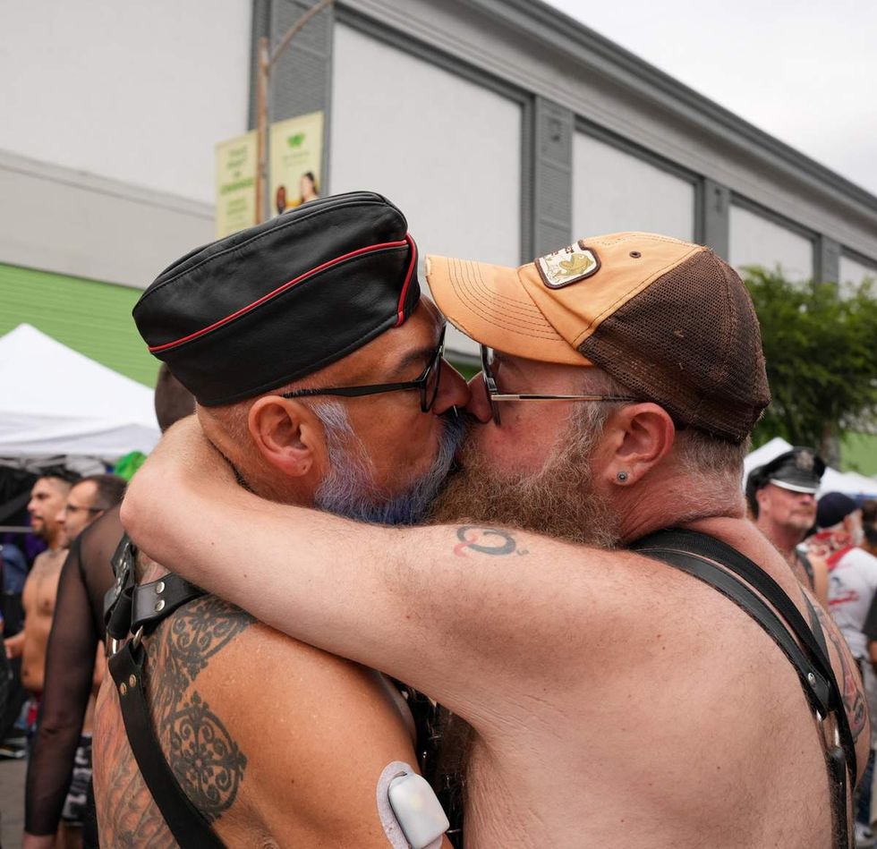 First look exclusive photos Folsom Street Fair 2025 San Francisco from Chantis Parks