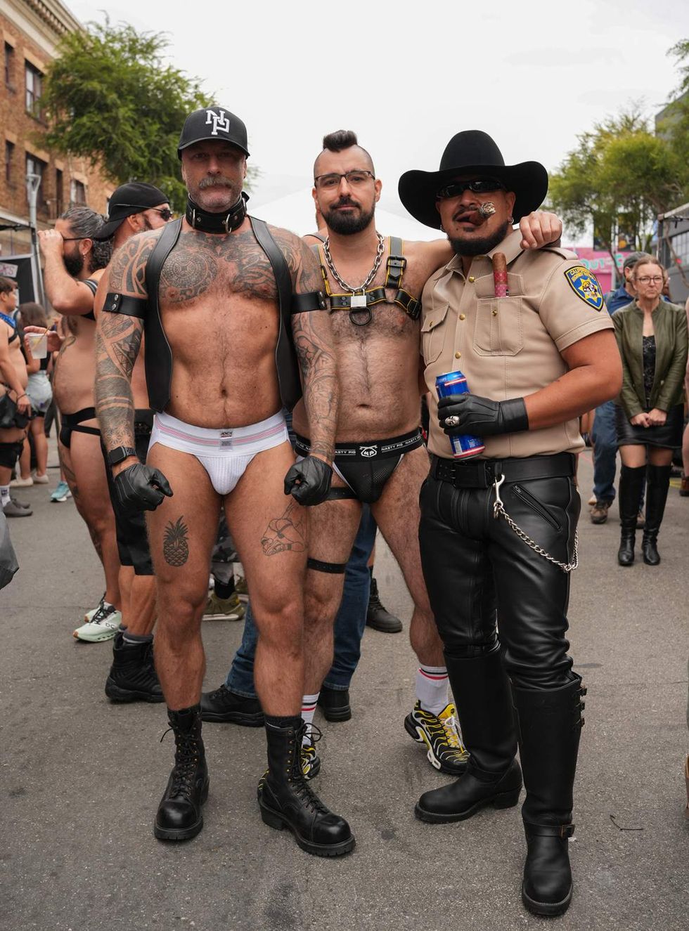First look exclusive photos Folsom Street Fair 2025 San Francisco from Chantis Parks