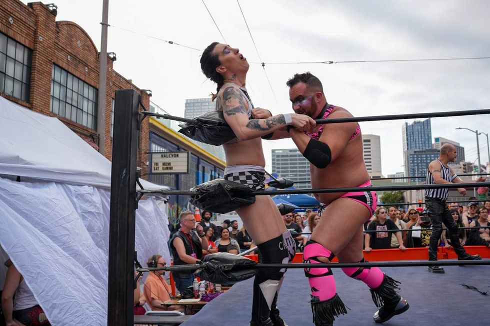 First look exclusive photos Folsom Street Fair 2025 San Francisco from Chantis Parks