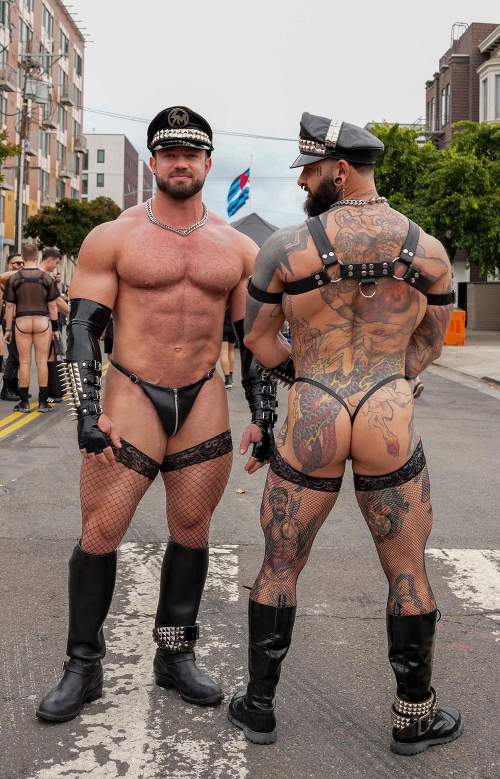 First look exclusive photos Folsom Street Fair 2025 San Francisco from Chantis Parks