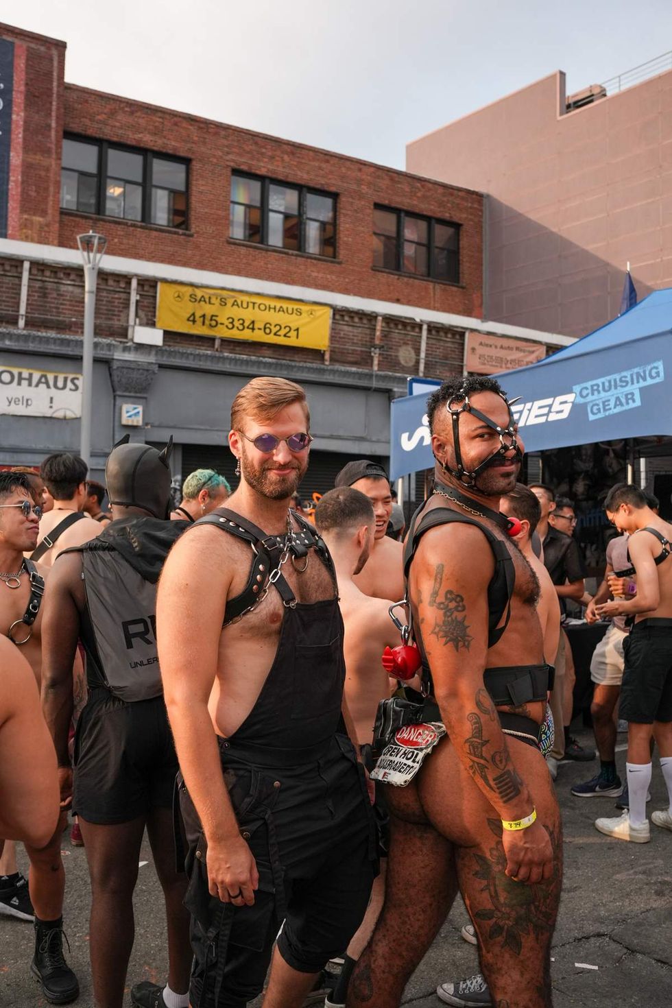 First look exclusive photos Folsom Street Fair 2025 San Francisco from Chantis Parks