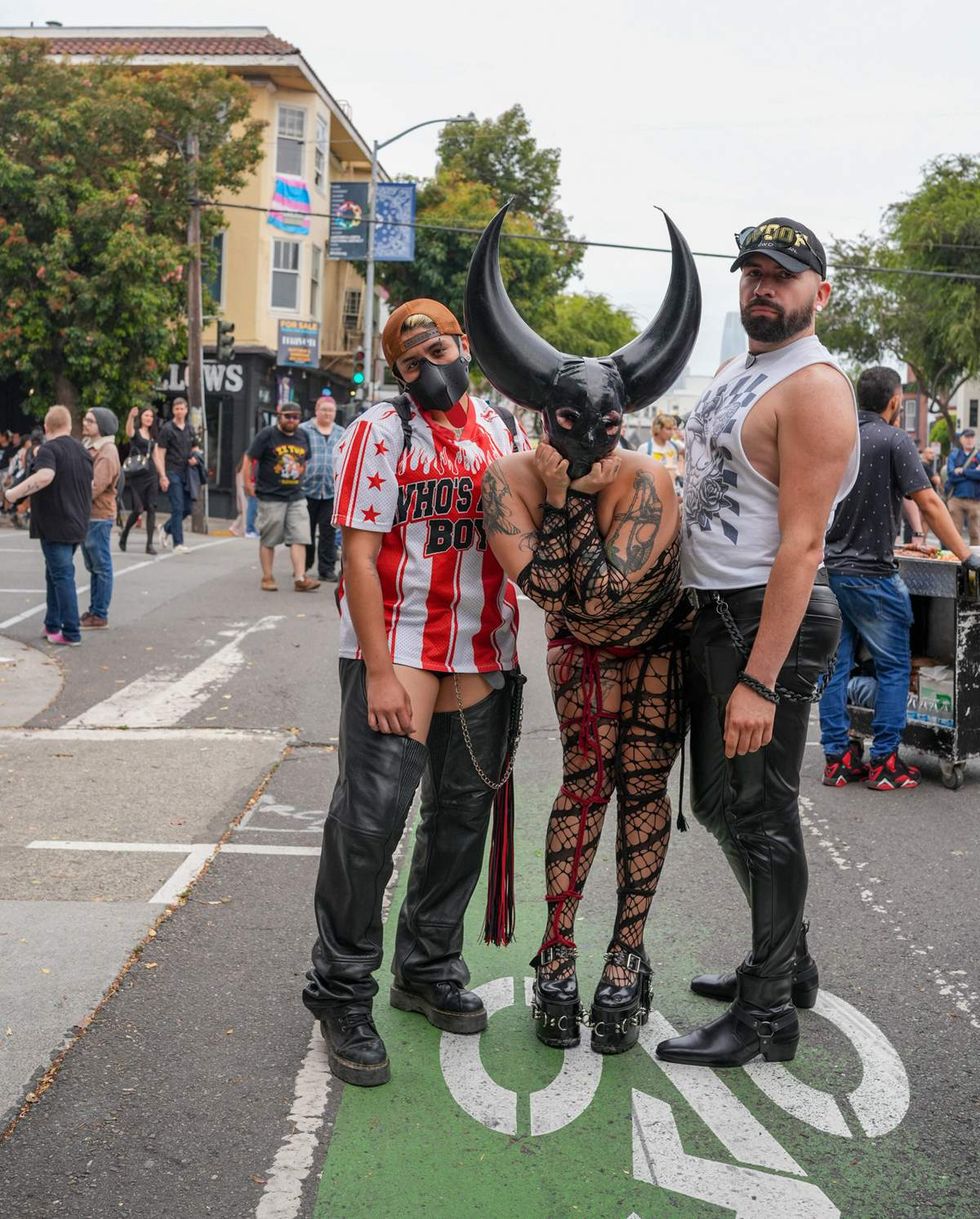 First look exclusive photos Folsom Street Fair 2025 San Francisco from Chantis Parks