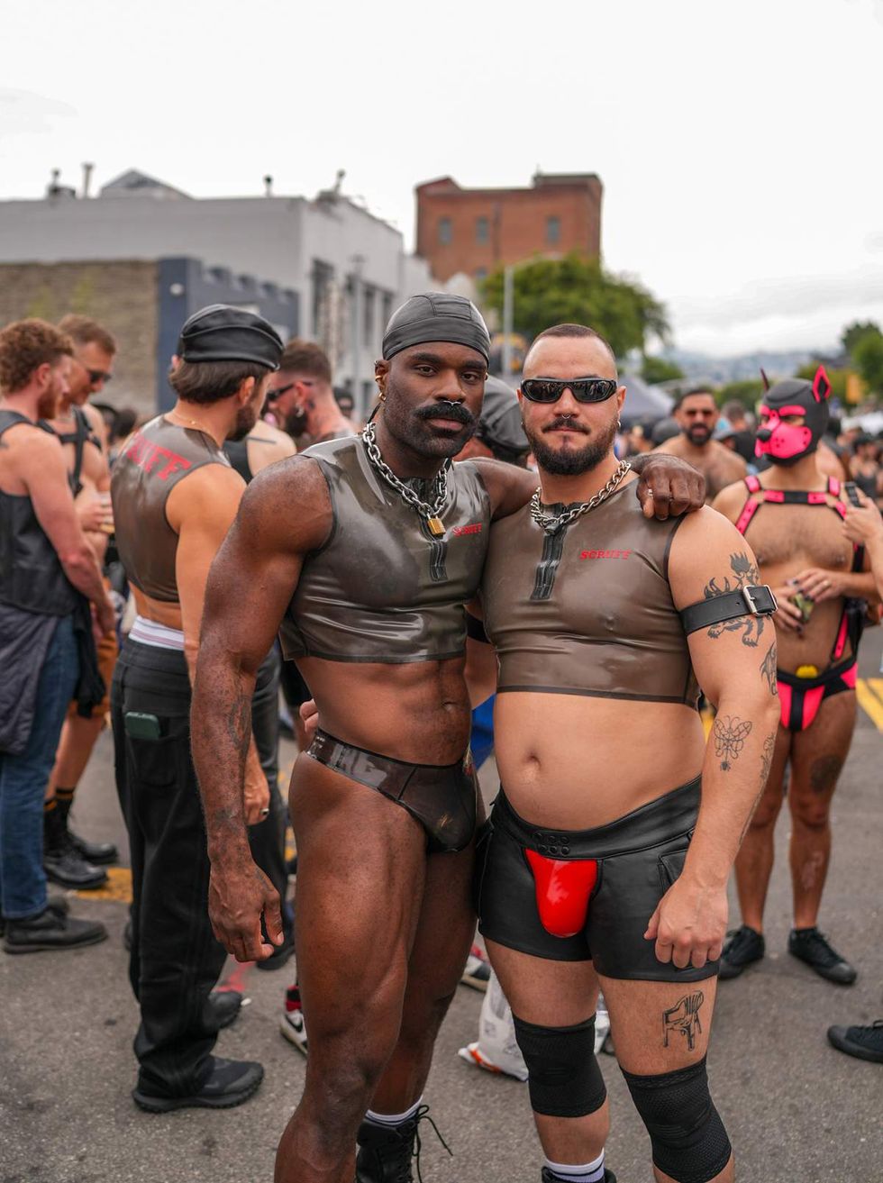 First look exclusive photos Folsom Street Fair 2025 San Francisco from Chantis Parks