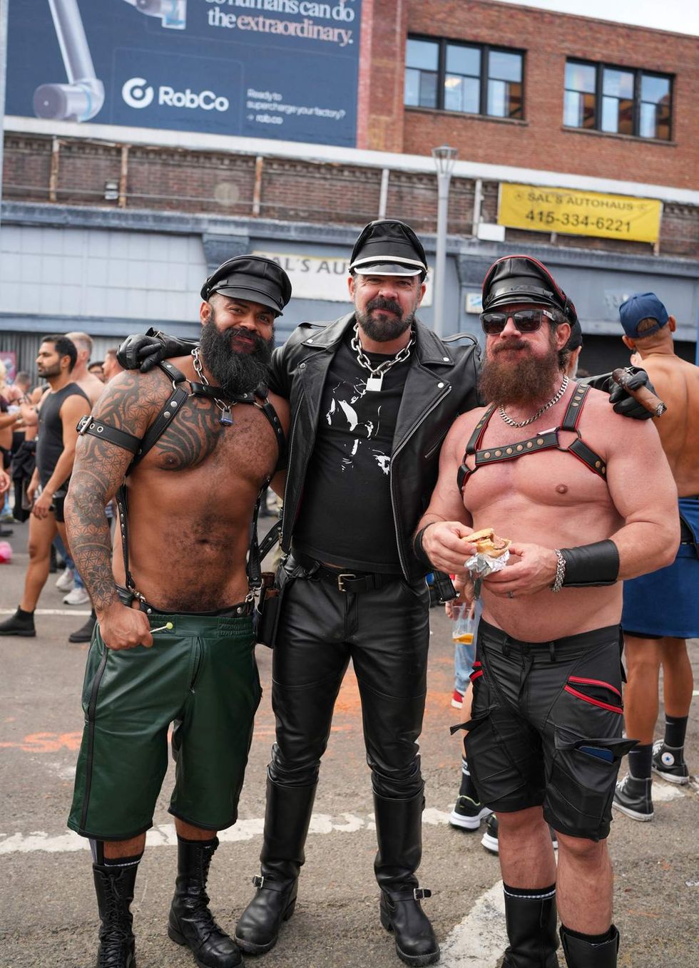 First look exclusive photos Folsom Street Fair 2025 San Francisco from Chantis Parks
