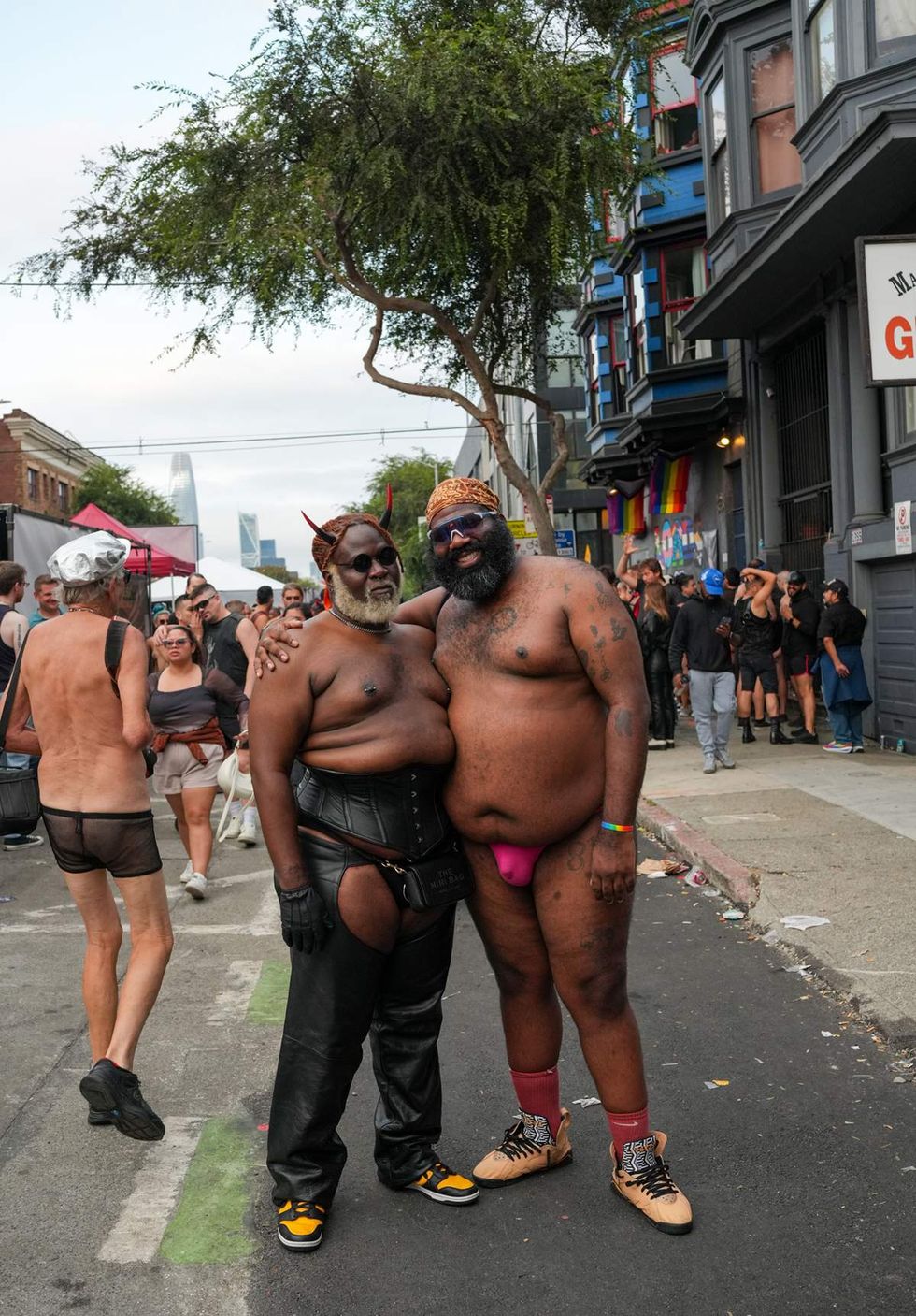 First look exclusive photos Folsom Street Fair 2025 San Francisco from Chantis Parks