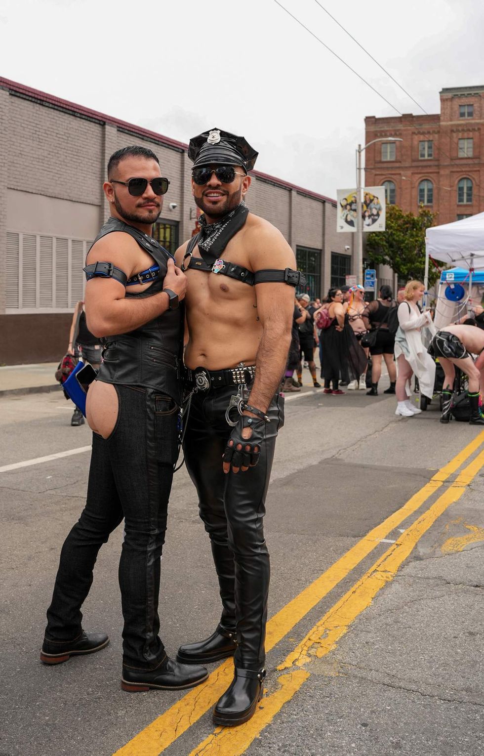 First look exclusive photos Folsom Street Fair 2025 San Francisco from Chantis Parks