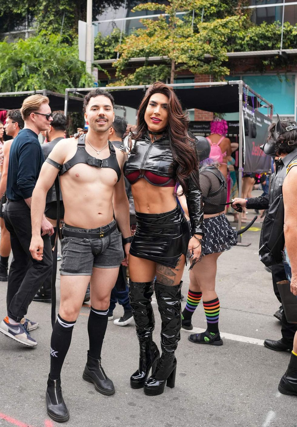 First look exclusive photos Folsom Street Fair 2025 San Francisco from Chantis Parks