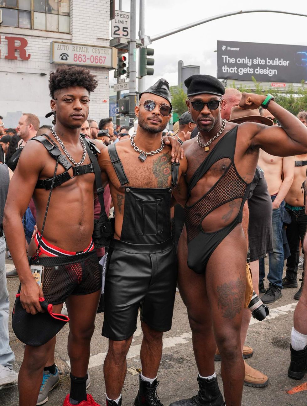 First look exclusive photos Folsom Street Fair 2025 San Francisco from Chantis Parks